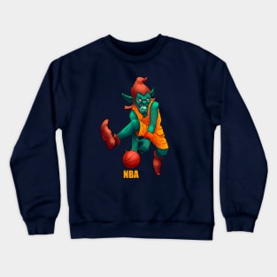 GOBLIN BASKETBALL PLAYER Crewneck Sweatshirt